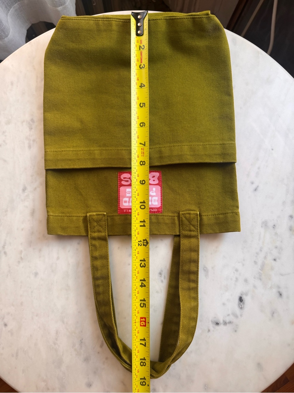 Big Bud Press Olive Mini Tote - Picture 5 of 7